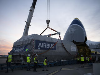 BADR 8 Being loaded BADR 8 Being loaded