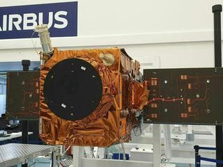 THEOS-2 satellite getting ready in Airbus cleanroom