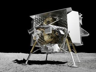 Picture: Peregrine Lunar Lander -2- Copyright Astrobotic artist view