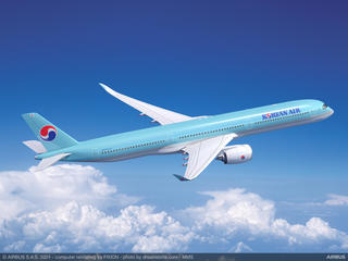 Korean Air A350-1000 Rendering Korean Air A350-1000 Rendering