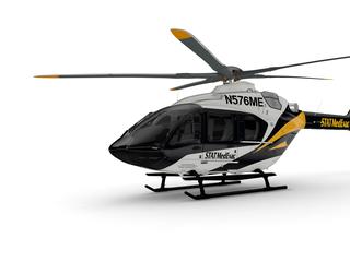 Digital rendering of STAT MedEvac's Airbus H140