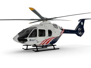 Digital rendering of GMR's Airbus H140