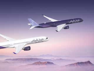 Airbus A350-1000 Riyadh Air rendering