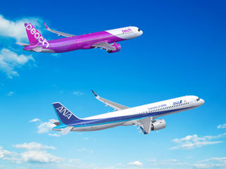 ANA A321neo and Peach A321XLR