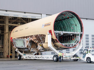 A350F section 15-21 arriving at station 59