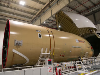 A350F section 11-14 out of Beluga