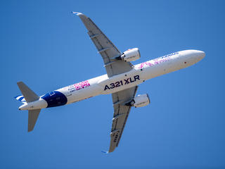 View from below A321XLR