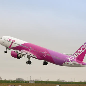 Peach takes delivery of first A321LR in Japan