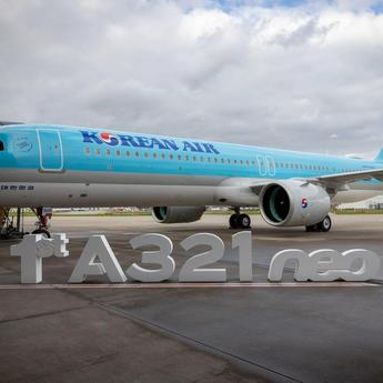 Korean Air first A321neo