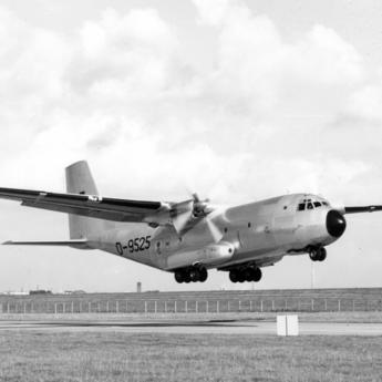C160 Transall military cargo aircraft