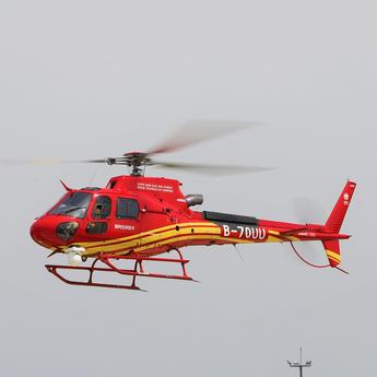 China’s first helicopter flight using SAF