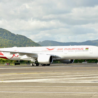 First A350 Air Mauritius