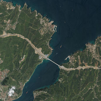 Pleiades Satellite Image - Bridge over the Bosphorus - Türkiye