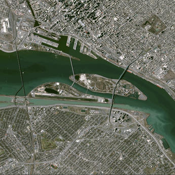 Satellite Image - Monteal, Canada