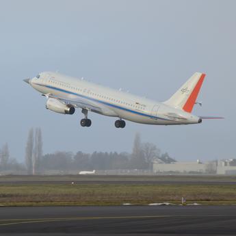 A320 with Eurofighter nose