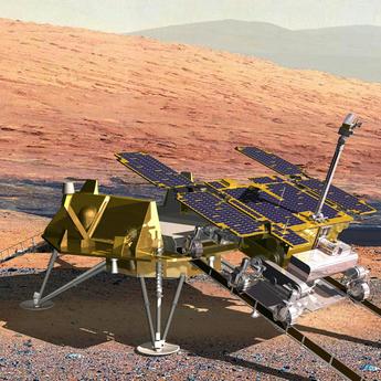 Artist view of ExoMars Lander 1
