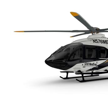 Digital rendering of STAT MedEvac's Airbus H140