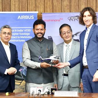 Airbus awards ‘Make in India’ H130 helicopter fuselage contract to Mahindra Aerostructures
