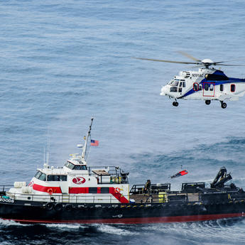 Airbus H225 during SAR operation