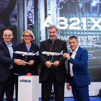 Airbus opens new production hangar at its Augsburg site