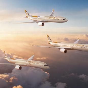 Etihad Airways grows its Airbus widebody fleet becoming a new A330neo customer, adding A350-1000 and A350F aircraft