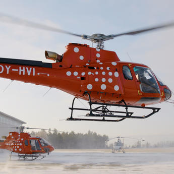 Østnes Helicopters' Airbus H125 helicopters