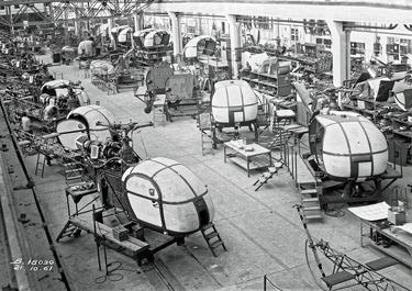 Alouette II-Alouette III production in Marignane, France Alouette II-Alouette III production in Marignane, France