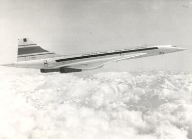 Concorde in flight Concorde in flight