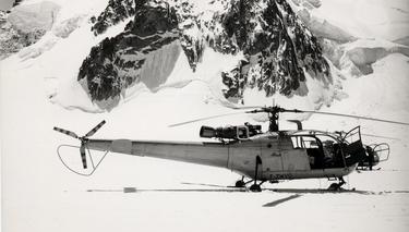 On 12 June 1960, the Alouette III landed on the summit of Mont Blanc with seven people on board. On 12 June 1960, the Alouette III landed on the summit of Mont Blanc with seven people on board.