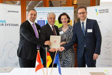 Hamburg joins the Urban Air Mobility (UAM) Initiative Hamburg joins the Urban Air Mobility (UAM) Initiative
