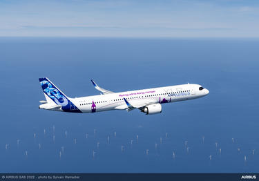 A321XLR First flight - air to air A321XLR First flight - air to air