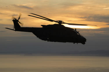 NH90 in flight NH90 in flight