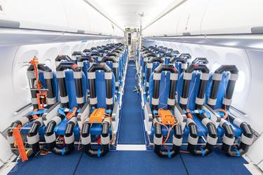 A321XLR passenger heat dummies MSN11080 A321XLR passenger heat dummies