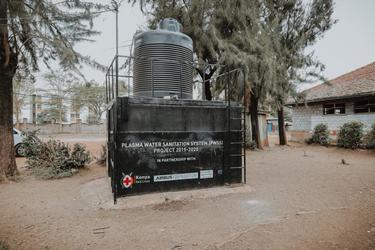 Plasma Water sanitation system