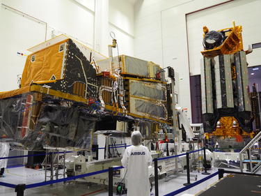 MetOp-SG A and B at Airbus' facilities in Toulouse MetOp-SG A and B at Airbus' facilities in Toulouse