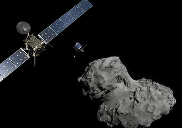 Rosetta at the Comet Rosetta at Comet