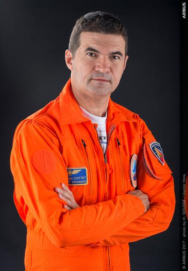 Test pilot, Jean Philippe COTTET Test pilot, Jean Philippe COTTET
