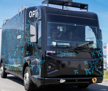 Airbus Upnext truck Airbus Upnext truck