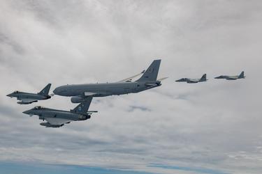 During Pacific Skies the MMU's A330 MRTT fleet conducted air-to-air refuelling with international receivers and worked with multi-domain command and control systems. Copyright: Luftwaffe During Pacific Skies the MMU's A330 MRTT fleet conducted air-to-air refuelling with international receivers and worked with multi-domain command and control systems. Copyright: Luftwaffe