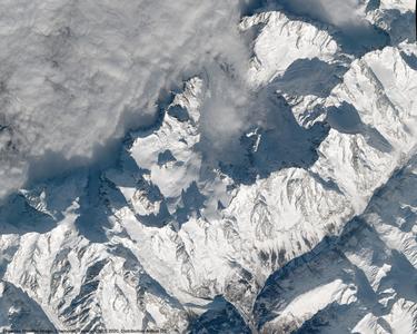 Mont Blanc glacier Mont Blanc glacier