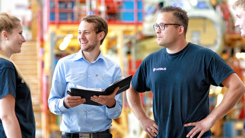 Group of engineers