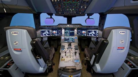 A350 XWB simulator