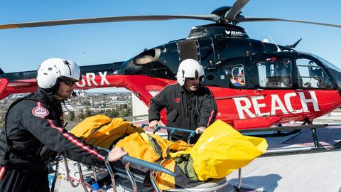 Air medical transport