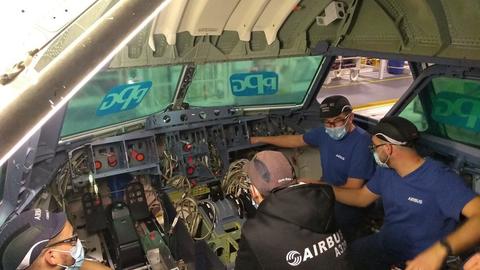 A321XLR demonstrator testing teams fine tune production maturity across the sites