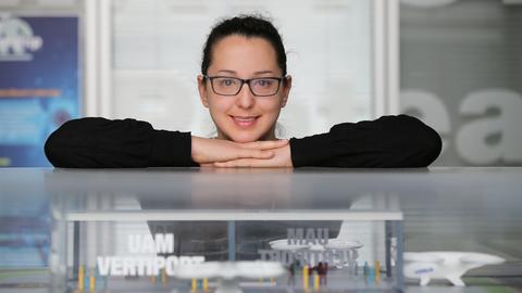 Mona Moren is involved with the CityAirbus demonstrator vehicle integration with Airbus Helicopters