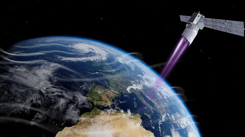 The Airbus-built Aeolus satellite-stage