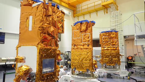CERES satellites in clean room - Copyright Airbus