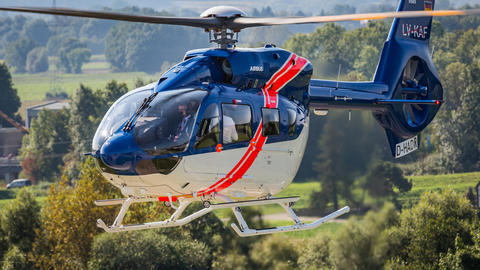 The H145 in Tierra del Fuego
