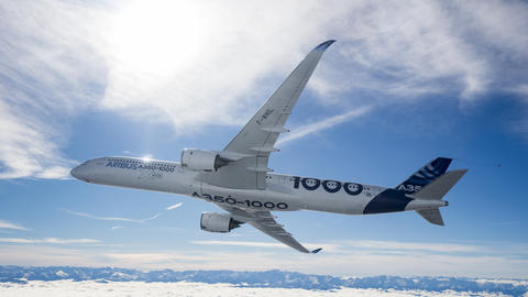 A350-1000 at the Singapore Airshow 2022