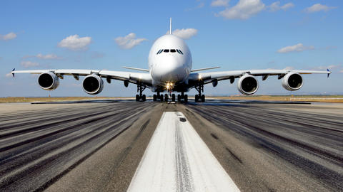 A380 Airbus on the ground